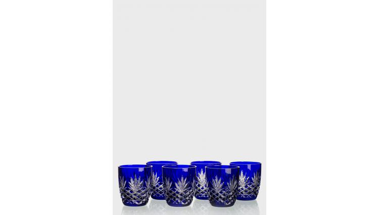 A set of crystal glasses Faberge Odessa for whiskey 6 pieces - content 