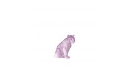 Скульптура маленького тигра Pink 2022 Lalique