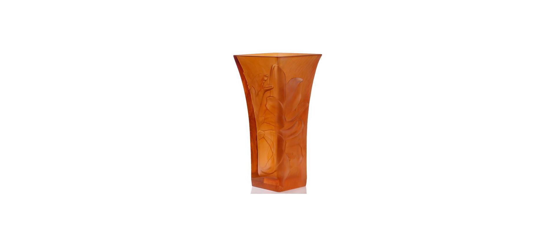 Amber Daum Mandarine Vase big