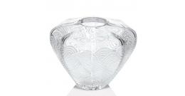 Crystal vase Lalique Lantern transparent