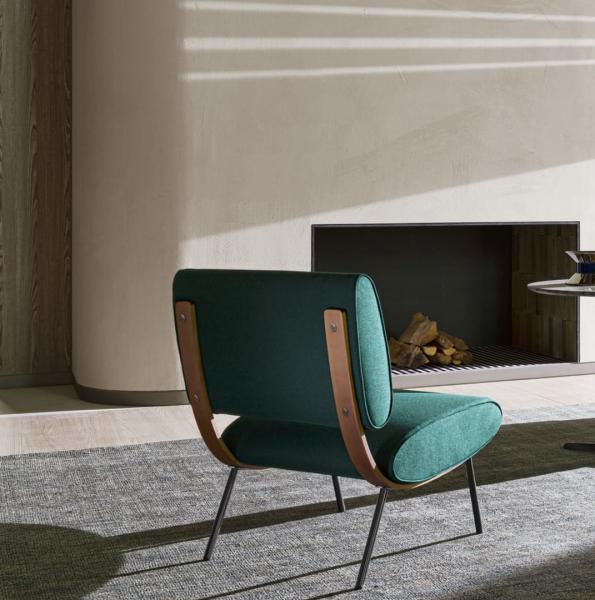 The Round D.154.5 armchair from Molteni&C is the first preview masterpiece of the 2021 collection. - 3