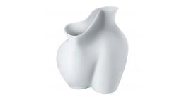 Глянцевая ваза Rosenthal La Chute белого цвета
